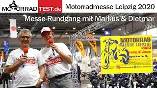 Motorradmesse Leipzig 2020 | Messe-Rundgang mit den neuen Motorrädern 2020