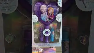 Disney Frozen 7 Pieces Lip Balm & Mirror Lights Up #shorts #disney #disneyworld