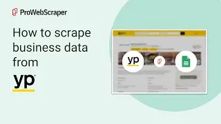 How to scrape business data from Yellowpages