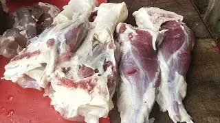How To Cut Buffalo Meat By Expert Butcher l Beef Meat Cutting Skills Live l MK Cutting Skills 