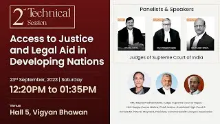 BCI ILC-  Session-2 -Access To Justice & Legal AidIn Developing Nations