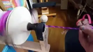 Spinning on my Ashford Kiwi 2 with the superflyer