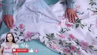 How to Sew in a Full Dress Lining | EASY Sewing Techniques to master