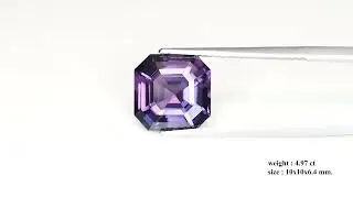 4.97 ct Burmese Lavender Spinel | Octagon Hall-of-Mirrors