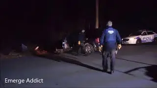 SCPD ESU pulling car out of woods