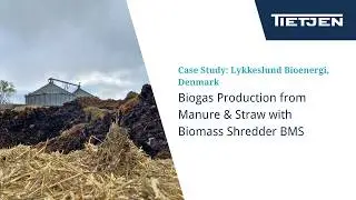 Case Study: Biomass Shredder BMS - Manure, Straw and Sugar Beet for Biogas Production