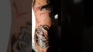 Tattoo cover up sleeve session #tattoo #coveruptattoos