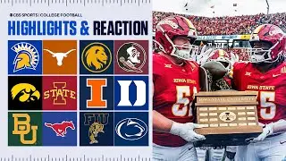 College Football Week 2 Highlights: Texas, Florida State, Iowa, Iowa State, Penn State & MORE