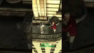 Rocket jumping off of Tenpenny Tower with the Experimental MIRV + 8 mini nukes #fallout3