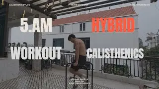 First workout vlog to start 2026 at 5AM. Weighted and Bodyweight calisthenics how to bulk muscle