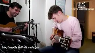 Eric Clapton - Change The World Solo (Student Performance)