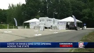 More swab and send testing sites go active