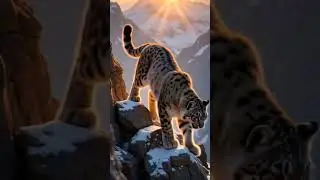 #Ghost of the Mountains | #Rare #Wildlife Sighting. A Rare Moment of Wild Grace#shorts