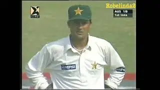 Shoaib Akhtar cheated by STEVE BUCKNOR during Mark Taylor's 334   1998 2nd test