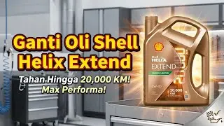 Ganti Oli Shell Helix Extend 0w-40 Carbon Neutral Terbaru All New Avanza Matic Lawas