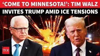Minnesota ICE Row: Tim Walz&rsquo;s Olive Branch For Trump Amid DOJ Summons Over Minneapolis Protests