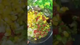 5-Minute Sweet Corn Chaat | Spicy, Tangy & Delicious!#sweetcornrecipe#5minuterecipe#easyrecipe