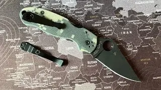 Spyderco Para 3 with Deep Carry Clip
