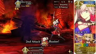 Miyamoto Musashi (Solo) VS. Diarmuid [Shadow Servant] | Emiya Alter Interlude | Fate/Grand Order NA