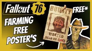 Farming FREE Wanted Poster's Playstation | Fallout 76 LIVE