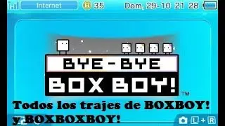 Bye-Bye BOXBOY! (3DS) Extra: Todos los trajes de BOXBOY! y BOXBOXBOY!