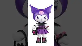 New HELLO KITTY & Friends FASHION Dolls!!🥰💜🍵 #hellokitty #sanrio #kuromi #mymelody #doll #shorts