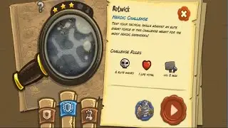 Kingdom Rush - Rotwick (Bonus Level) Heroic Challenge Hard/Veteran Difficulty Walkthrough