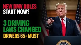 BREAKING: DMV Confirms 3 Major Driving Rule Changes Starting 2026 &mdash; Seniors 65+ Face License Risks