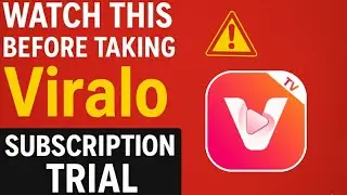 Watch this before taking Viralo tv App trail subscription || Viralo Tv App subscription cancellation