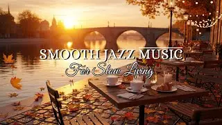 Relaxing Jazz & Smooth Instrumentals in a Lakeside Coffee Shop Setting