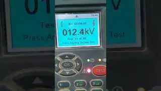 Transformer oil break down voltage test