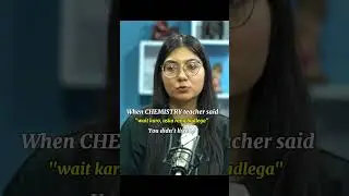 When chemistry teacher said....#cuetadda #cuetprep #cuetaspirants #studymotivation #shortsviral