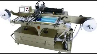 Gold Fai Single Color Flat Bed Screen Printing Machine