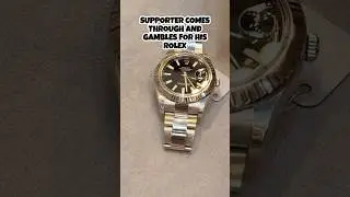 HIGH LOW ON A ROLEX ❗️😳