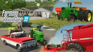 Дядя Бух вернулся с новым поворотом событий!! (FS22 Старая школа)