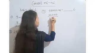 Convert millilitre to litre (mL to L)