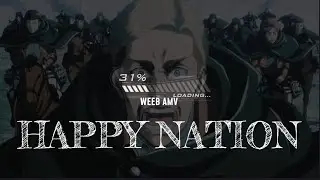 Happy Nation &times; Attack on Titan | AMV Edit | Hope in Chaos