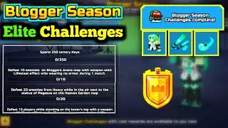 How To Complete The Challenges of Blogger Season in Pixel Gun 3D