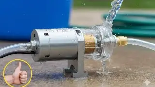 Оригинальные способы сделать водяной насос с двигателем постоянного тока в домашних условиях.