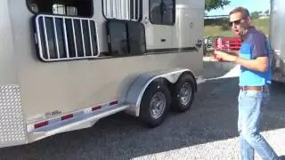 NEW CM HORSE TRAILER ALL ALUMINUM * DR TRAILER SALES