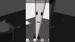 Spawned as Needle in BFDI: World Of Goiky and this happened