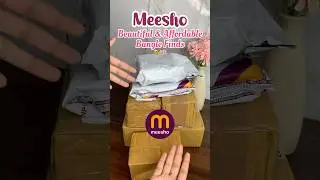 Beautiful Bangles from Meesho 😍🌸🤌#meesho #meeshohaul #shorts