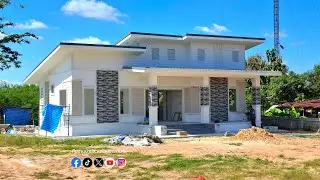 อัพเดทบ้านโมเดิร์น 107 ตรม. บ้านคุณทิว 6 ธันวาคม ค.ศ. 2025
