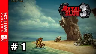 Metal Slug 3: Misi&oacute;n 01. Cangrejos mutantes! Bajas subacu&aacute;ticas​​ 🔫​  #metalslug3   #nintendoswitch