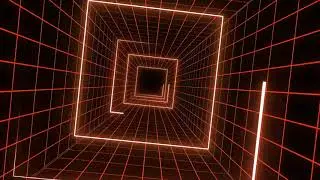 Free VJ Loops Tunnel Futuristic Digital Video Mapping Loop Free Motion Background