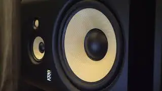 KRK Rokit 10-3 G4 - Driver Excursion + Sound Demo 2