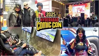 🔥Comic Con 2025 Hyderabad | Superheroes, Cosplay & Crazy Fun Moments🔥 Marvel vs DC Super Heroes