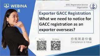 We we need to notice for GACC registration as an exporter overseas?