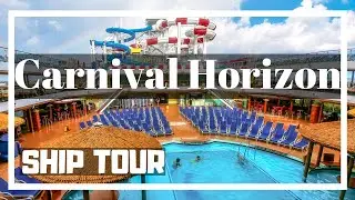 Carnival Horizon Cruise Ship Video Tour Deck by Deck Review