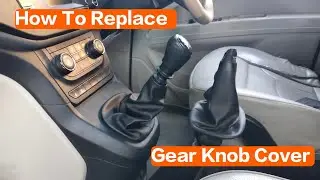 🛠⚙️How To Replace Gear Knob Cover l Gear Knob Change l Cover Change l Mahindra marazzo #mahindra